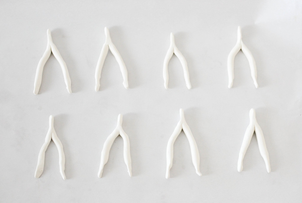 DIY Wishbone Napkin Rings