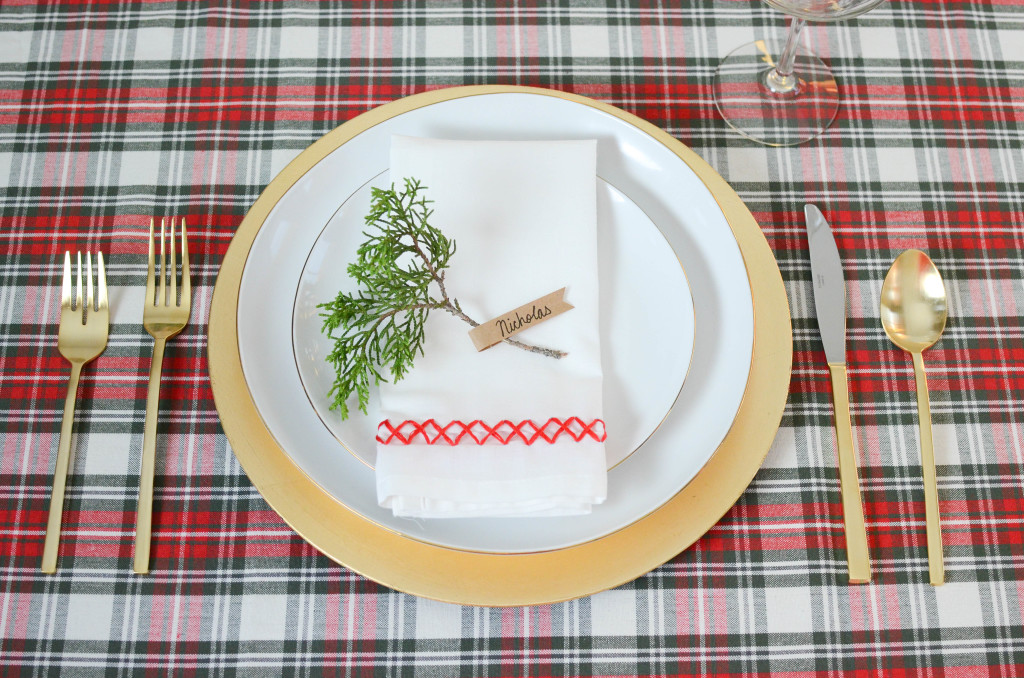 DIY Hand Stitched Napkins-2