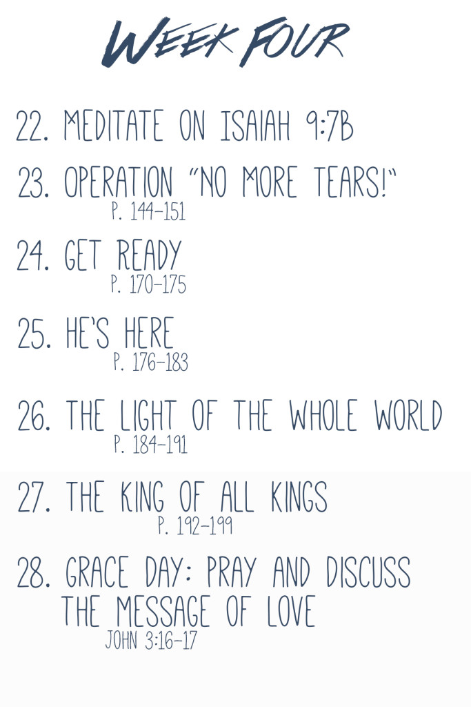 Week Four Family Advent Study