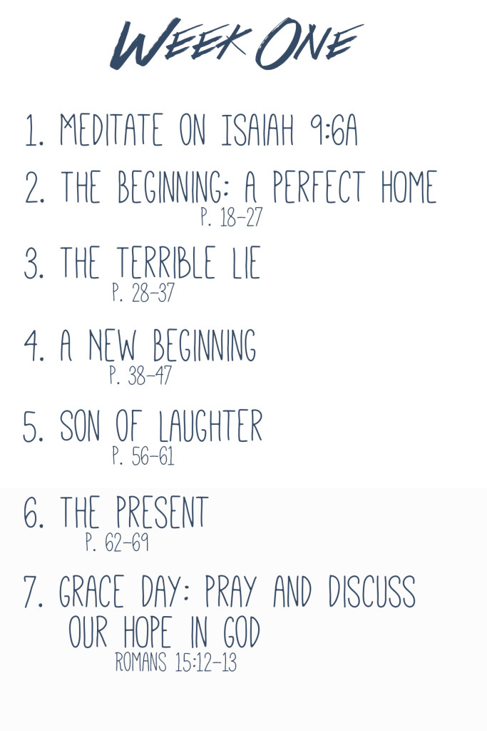 Week One Family Advent Study